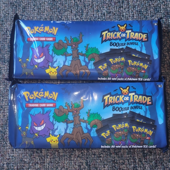 2024 Pokemon Trick Or Trade BOOster Pack - 3-Card Halloween Sealed Pack 2024 Pokemon Trick Or Trade BOOster Pack - 3-Card Halloween Sealed Pack
